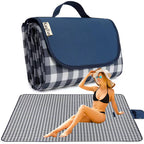 K Y Kangyun Picnic Blanket|Beach Mat|Picnic Blanket For Indoor And Outdoor, 80'' X 57'' Sandproof Waterproof Larger Mat For Beac