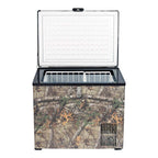 Magic Chef Mcl40Pfrt 1.4 Cubic Foot Mini Portable Freezer Fridge With Adjustable Temperature Control Thermostat, Realtree Xtra C