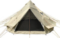 DANCHEL OUTDOOR Portable Yurt Camping Tent with Stove Jack, Large 4 Season 300D Oxford Bell Tent for Glamping Hot Tent for 4/8 P