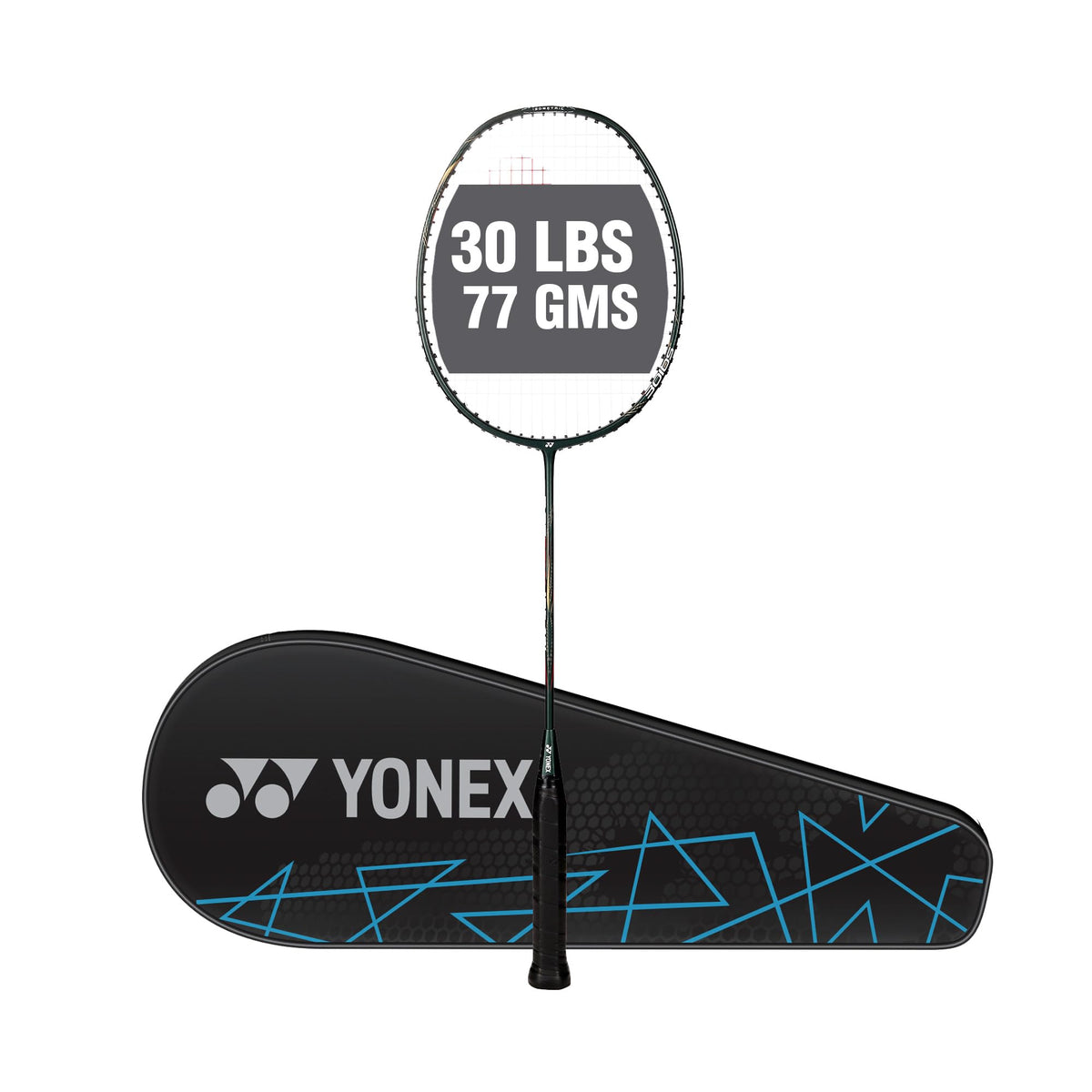 Yonex Graphite Badminton Racquet Astrox Lite 43I 5U G4 (Dark Green)