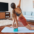 Manduka Begin Yoga Mat 68 - 5mm Cushioning | Comfortable, Lightweight & Reversible with Alignment Stripe | Budget-Friendly | 68