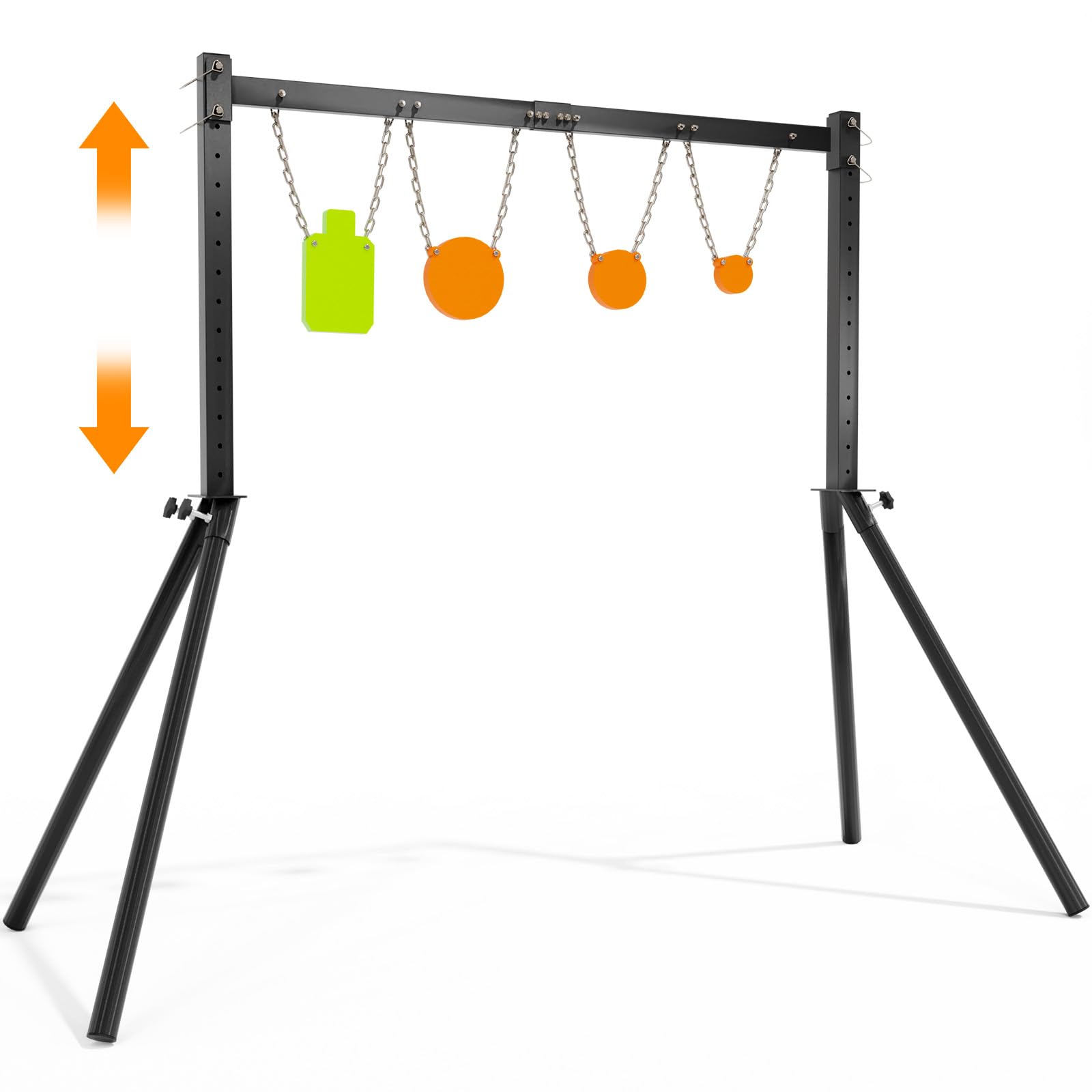 Hayohrt Steel Target Stand For Ar500 Shooting Complete Kit 3/8 '' Thick 4 ' ' 6 ' ' 8 ' ' 7 ' 'X 12 ' ' Silhouette Target, 4Pc G