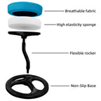 Upaloop Fitness Seat, Adhd Chair Stool For Stability, Balance, Yoga, Office, School, Wellness, Active Sitting With Non-Slip Base