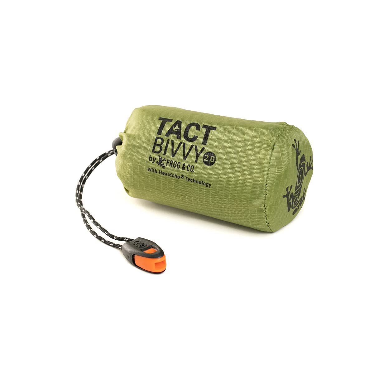 Tact Bivvy 2.0 HeatEcho Emergency Sleeping Bag, Compact Ultra Lightweight, Waterproof, Thermal Bivy Cover, Emergency Shelter Sur