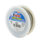 American Fishing Wire Surfstrand, Bare 1X7 Stainless Steel Leader Wire, 135 Lb Test, 0.027 Diameter, Bright, 1000 Ft