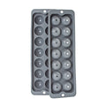 barY3 GREY SILICONE BALL ICE TRAY (14 BALL)