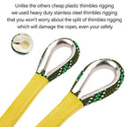 X Xben Outdoor Climbing Rope, 8Mm Diameter Static Rock Climbing Rope 40M(132Ft) Tree Climbing Rappelling Rope With Hooks, Escape