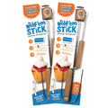 Wolf'Em 2-In-1 Roasting Stick For Marshmallow And Campfire Pie With Easy Spin Handles (Set Of 2)