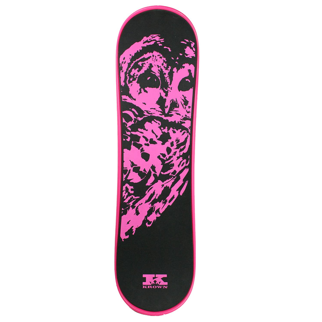 Krown Snowskate 9'' X 32'' Owl Pink