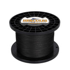 Hercules Braided Fishing Line 2000M 2187Yds 10Lbs-200Lbs Pe Superline 8 Strands (Black 180Lb/81Kg 0.70Mm)