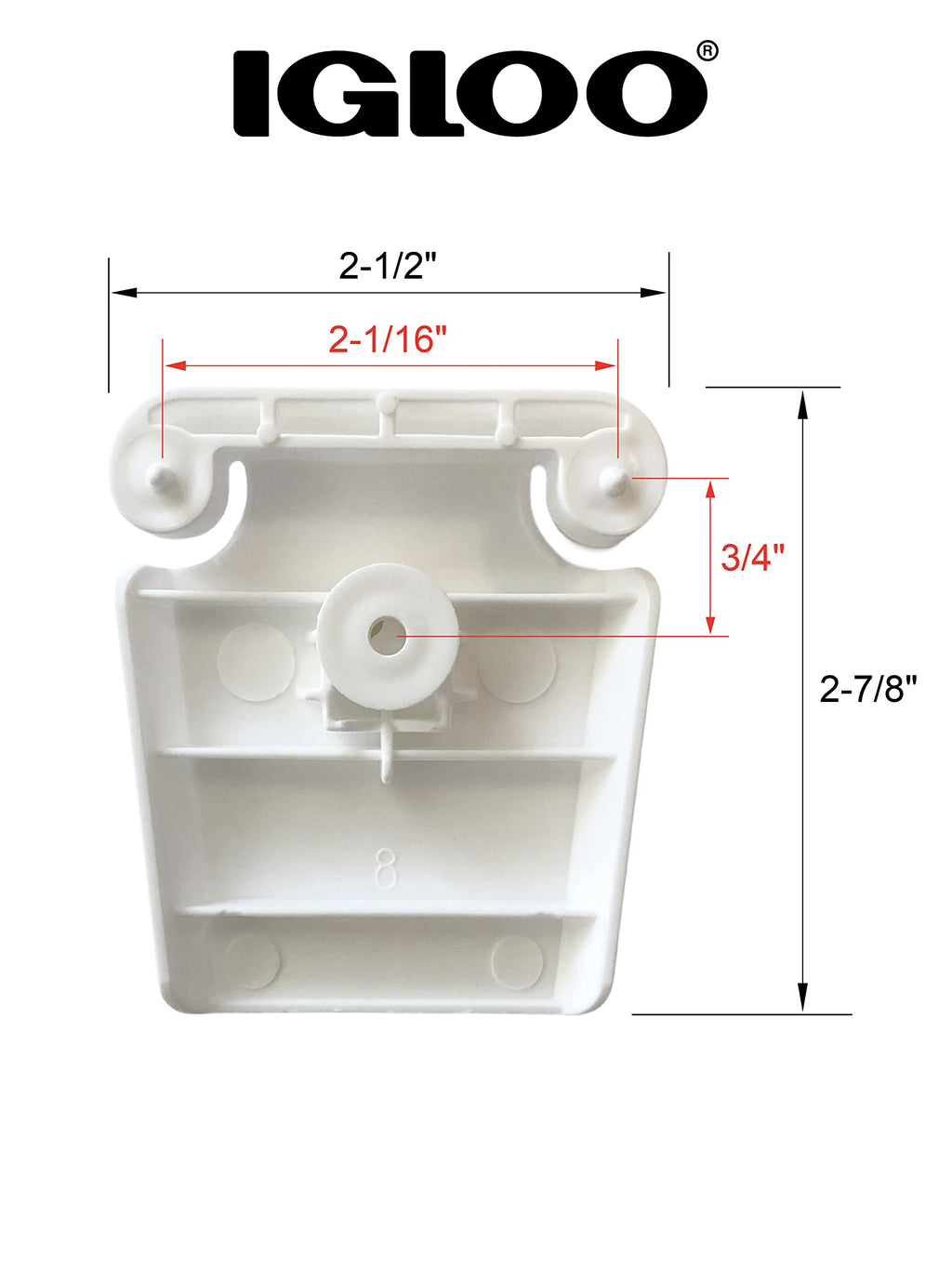 Igloo Cooler Standard Plastic Latch