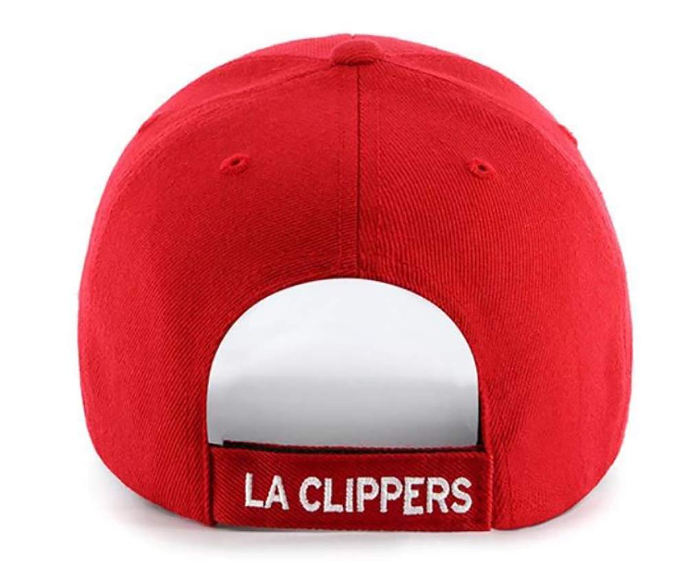 47 Los Angeles Clippers Mvp Hat Structured Adjustable Cap Red