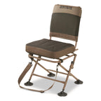 Guide Gear Huntrite 360 Swivel Hunting Blind Chair, 300 Pound Capacity, Folding, Lightweight, Portable, Padded Cushion Hunting S