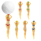 Kofull Colored Golf Tees, Golf Tee, 3 Inch Plastic Tee, Golf Practice Novelty Tees, White Elephant Stocking Stuffer Gifts For Hi