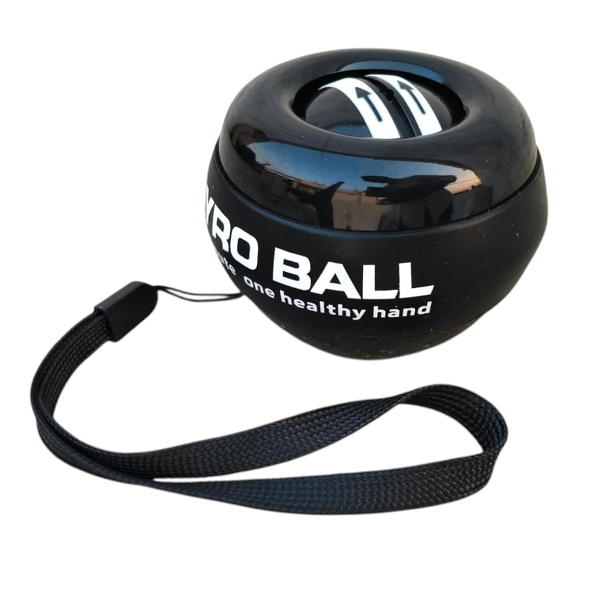 RunBaisen AutoStart Wrist Gyro Ball,Hand Grip Strengthener,Forearm Exerciser with Wrist Strap,Power Ball for Fitness & Rehabili