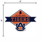 Rico Industries Ncaa Auburn Tigers Diamond Shape Cut Pennant - Home And Living Room D  Cor - Soft Felt Ez To Hang