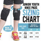 Bodyprox Volleyball Knee Pads For Junior Youth, 1 Pair Unisex (8-13 Years)
