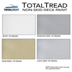Totalboat Tb-Treadgg Non-Skid Deck Paint, Marine-Grade Anti-Slip Traction Coating For Boats, Wood, Fiberglass, Aluminum, And Met