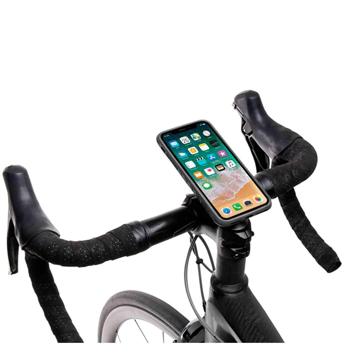 Topeak Ridecase With Mount - Fits Iphone Xs Max, Black/Gray