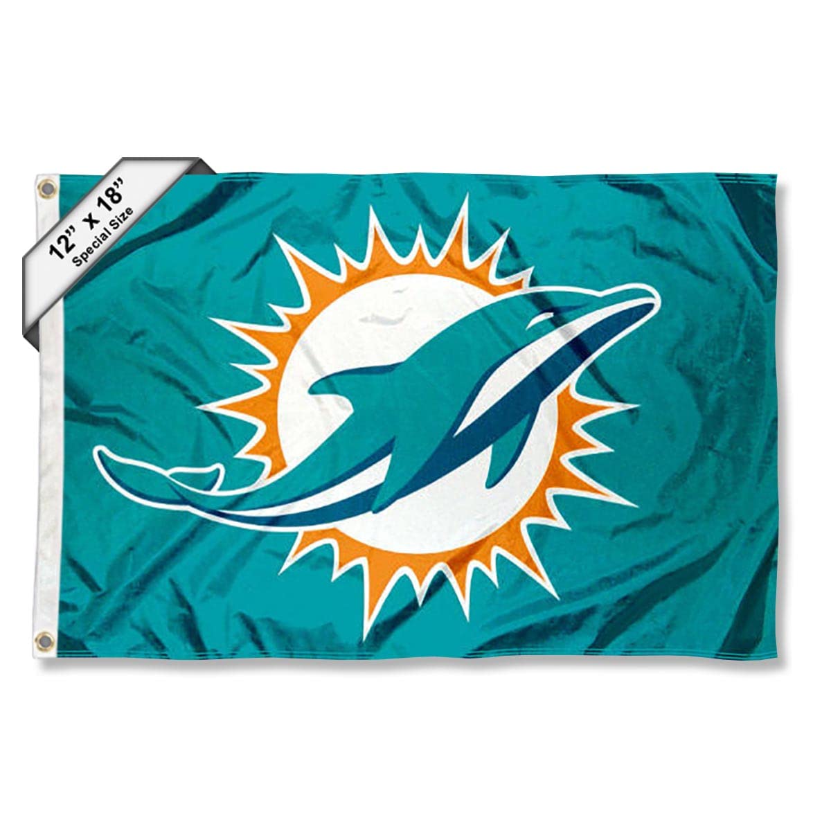 Miami Dolphins Boat and Golf Cart Flag
