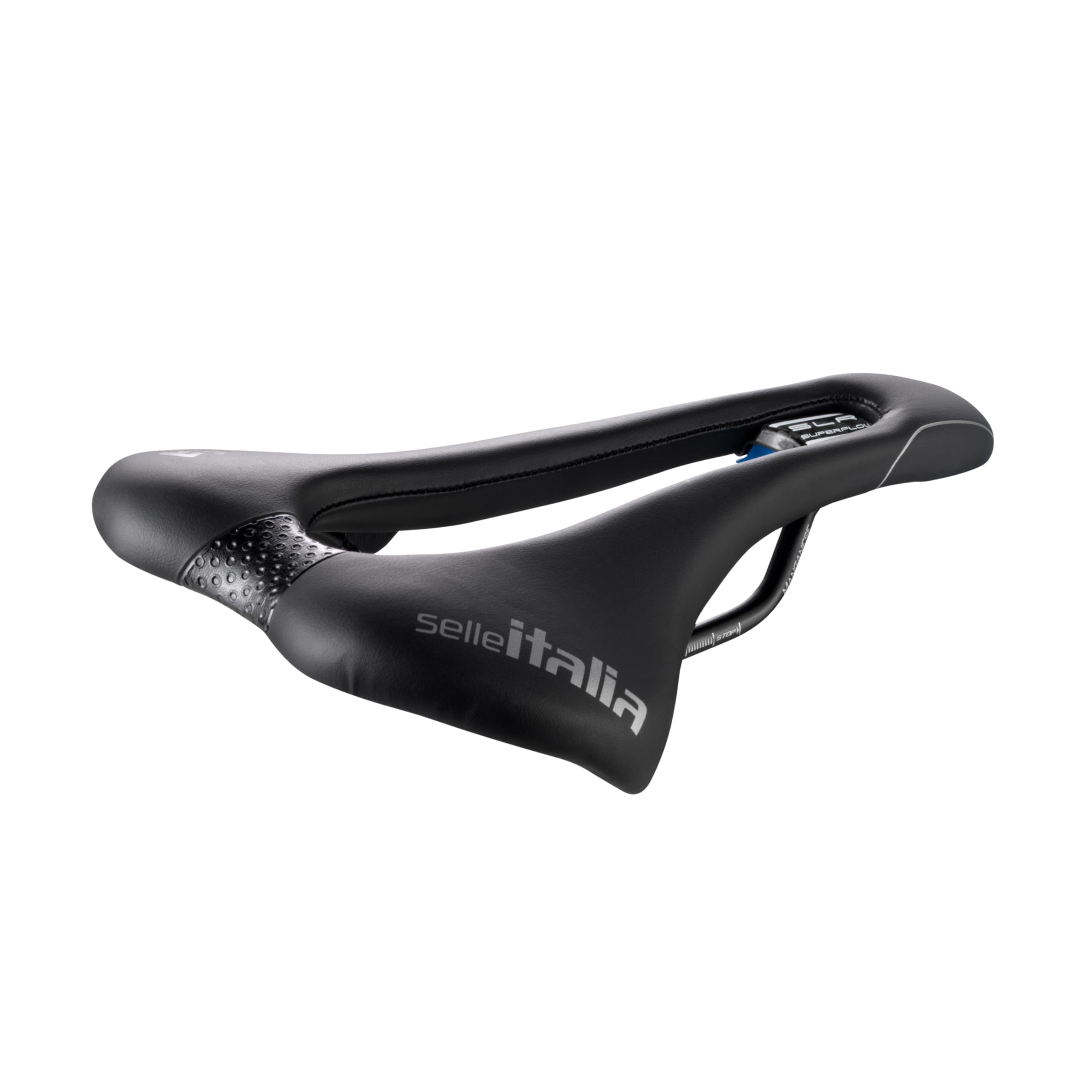 Selle Italia SLR TM Superflow Bike Saddle, Black, Unisex-Adults, Composite, DURO-TEK