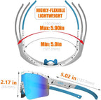 Eazyrun Polarized Small Baseball Sunglasses For Youth Women Kids, Running Cycling Soft Ball Outdoor Sports