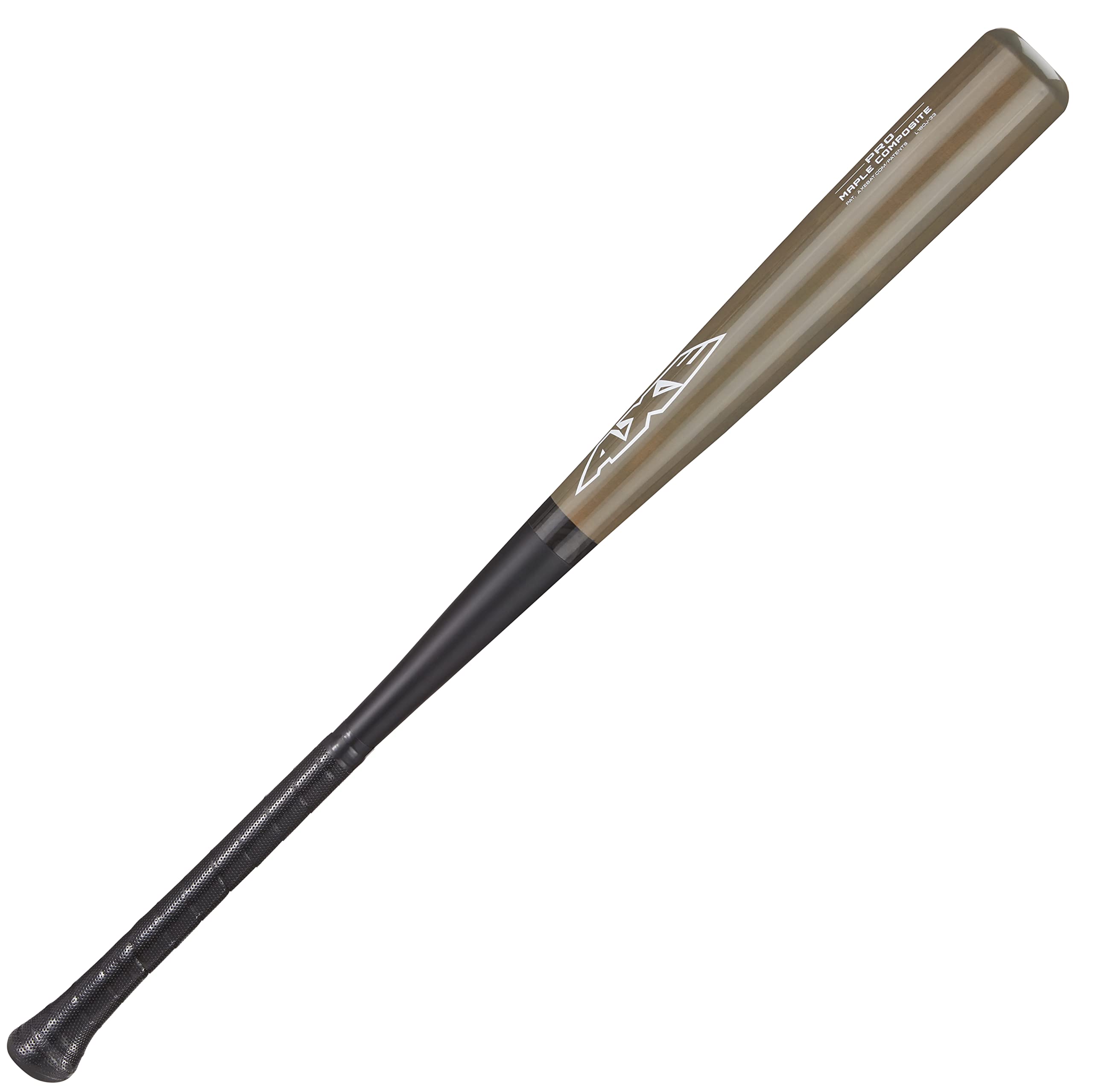Axe Bat Pro Maple Composite Flared Axe Handle Cupped Wood Bbcor Certified Baseball Bat, 32 In.