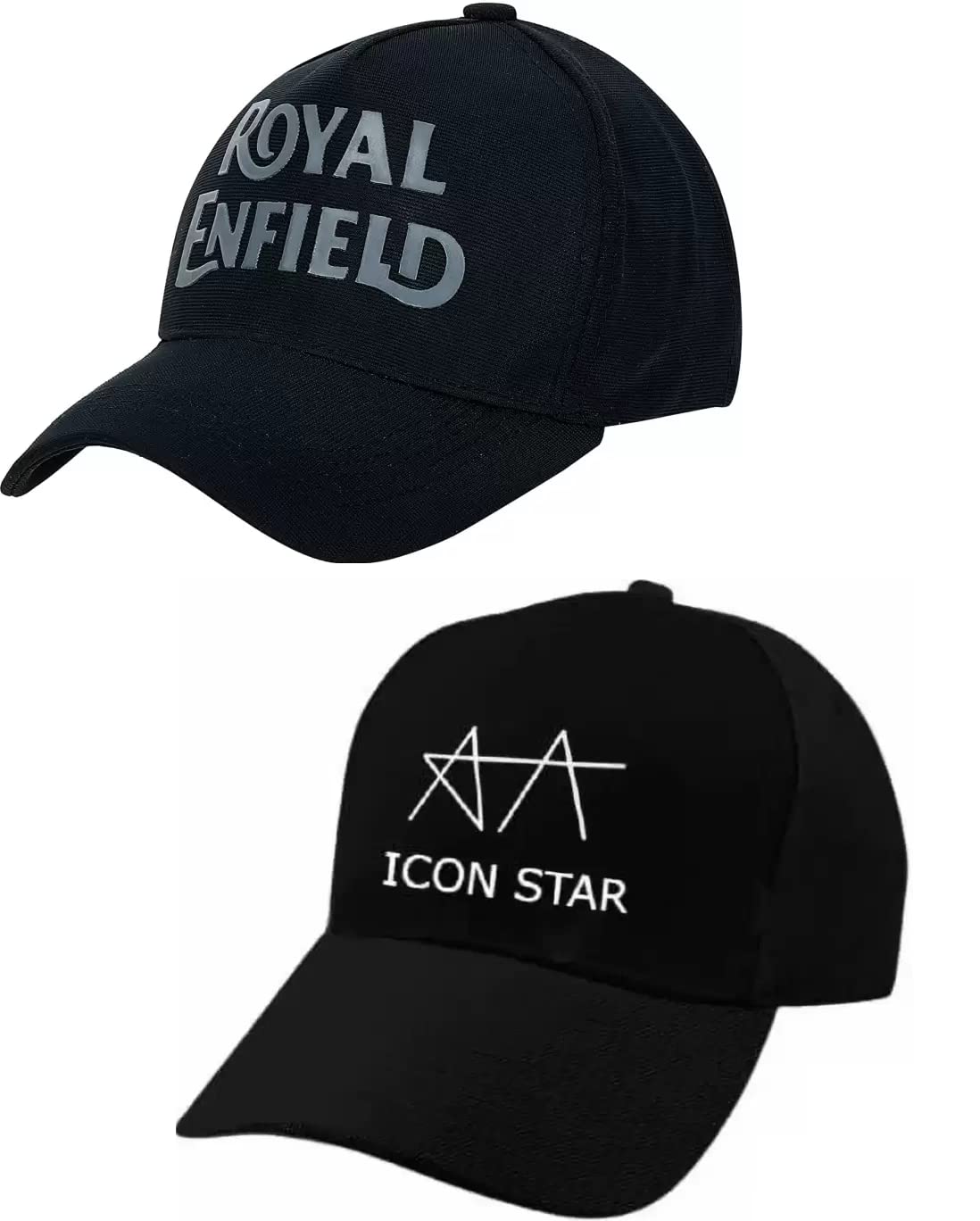 Selloria Acrylic Stylish Combo Stylish Sport Baseball. Cap Combo For Mens And BoyS Cap (Pack Of 2) Multicolour, One Size