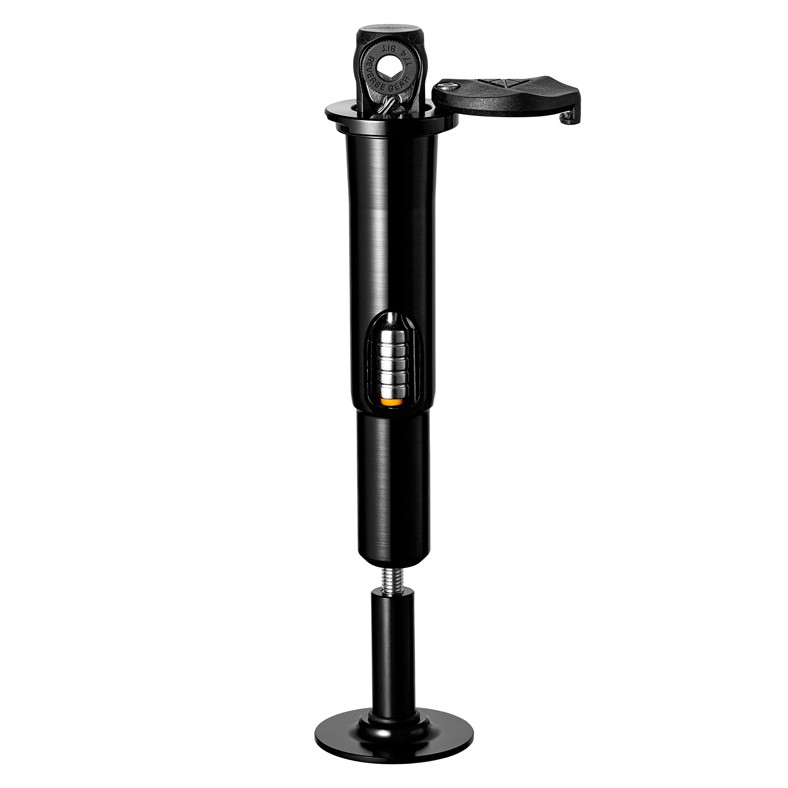 Granite Stash Rt Ratchet Bike Multitool With 9 Bits Stored Inside Tapered Fork Steerer - Spring Loaded Tool Holder For Easy Acce