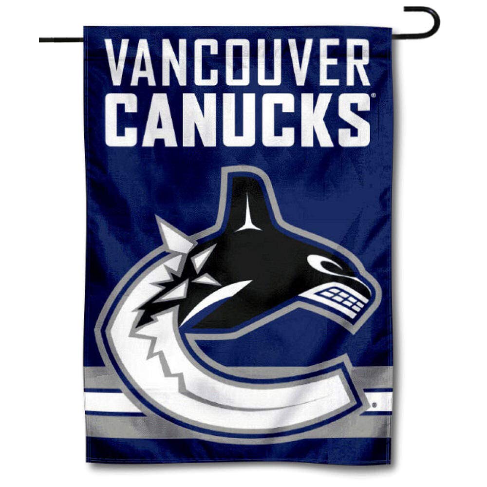 Vancouver Canucks Double Sided Garden Flag