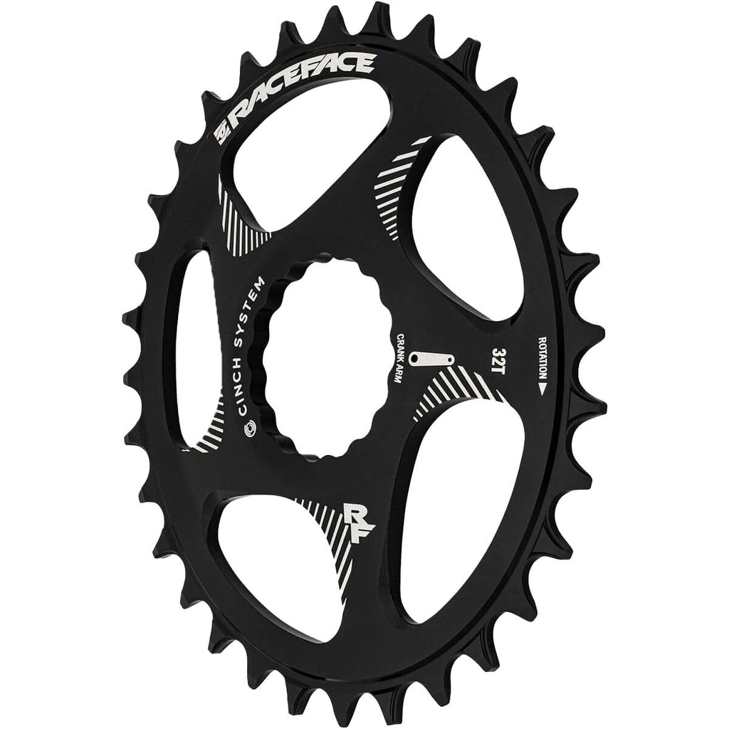 Race Face 91-5605 34 Direct Mount Oval 34T Black 10/11/12S
