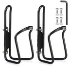 Ushake Water Bottle Cages, Basic Mtb Bike Bicycle Alloy Aluminum Lightweight Water Bottle Holder Cages Brackets(2 Pack- Drilled 