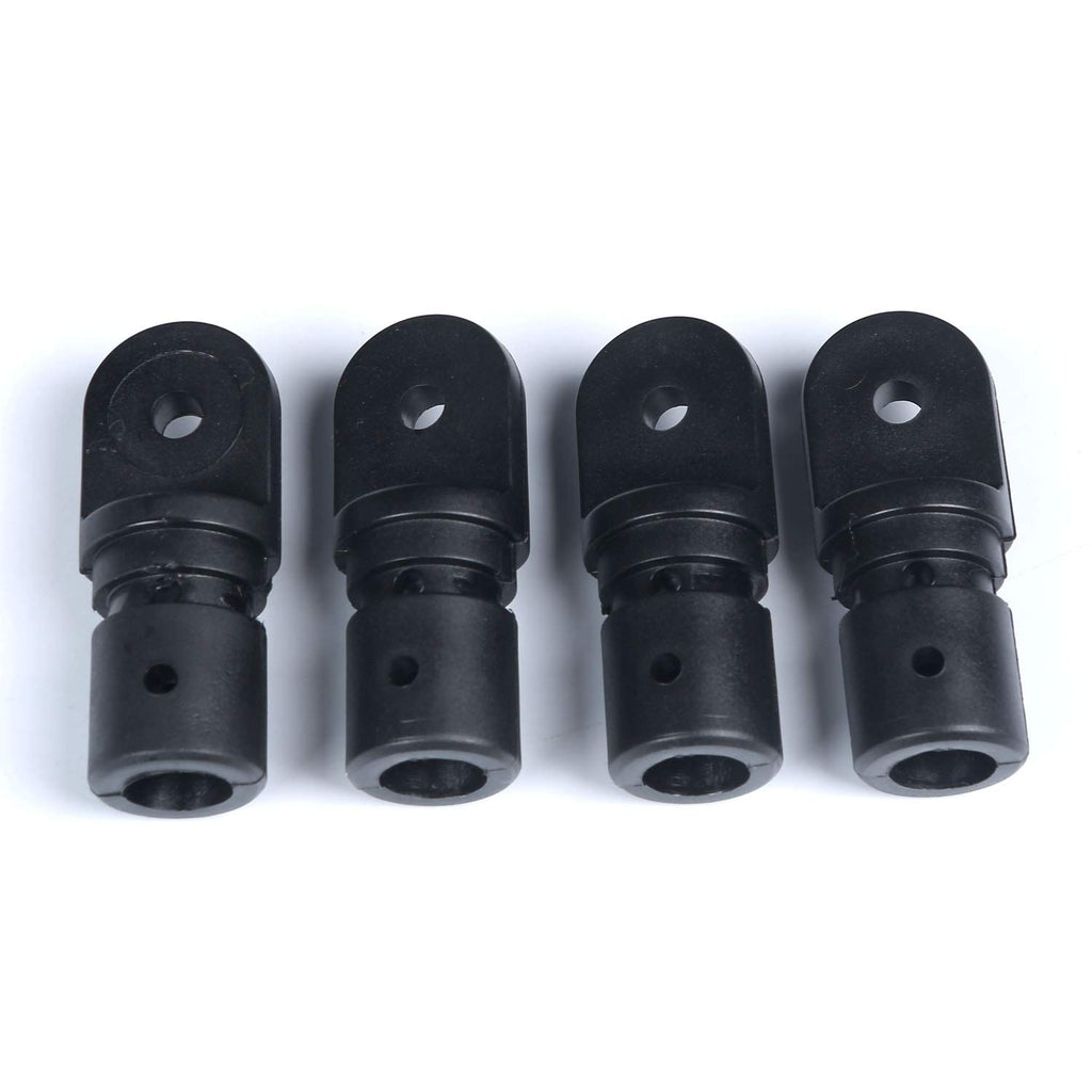 Mx 1 Inch Bimini Top Fitting Hardware Eye End Cap 4Pcs (Inside For 1 Round Tube)
