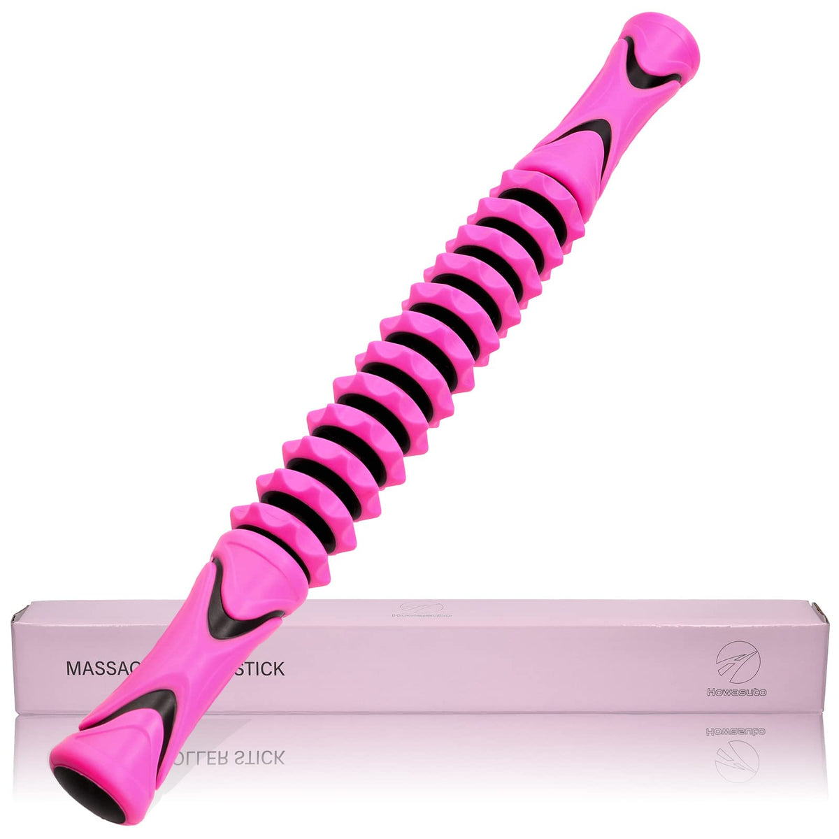 Howasuto Myofascial Roller, Foam Roller, Massage Roller, Myofascial Release (02. Pink)