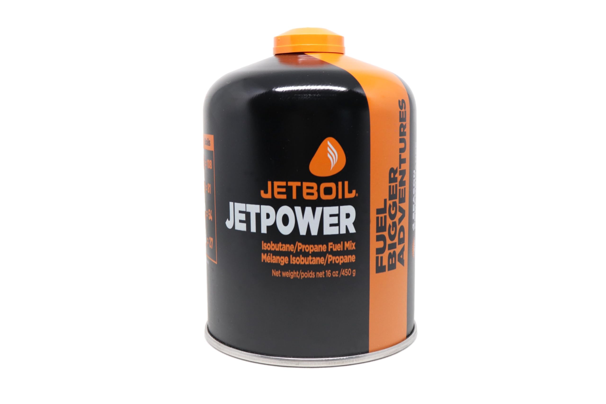 Jetboil Jetpower Fuel For Jetboil Camping And Backpacking Stoves, 450 Grams