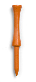 3 1/4'' Inch Step Down Golf Tees  Made From Natural Hard Wood  Strong, Light Weight & Biodegradable Material  Pack Of 100 - Oran