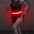 Bseen Led Running Belt - Rechargeable Glowing Led Waistband, Adjustable Light Up Waist Belt For Runners, Joggers, Walkers, Pet O