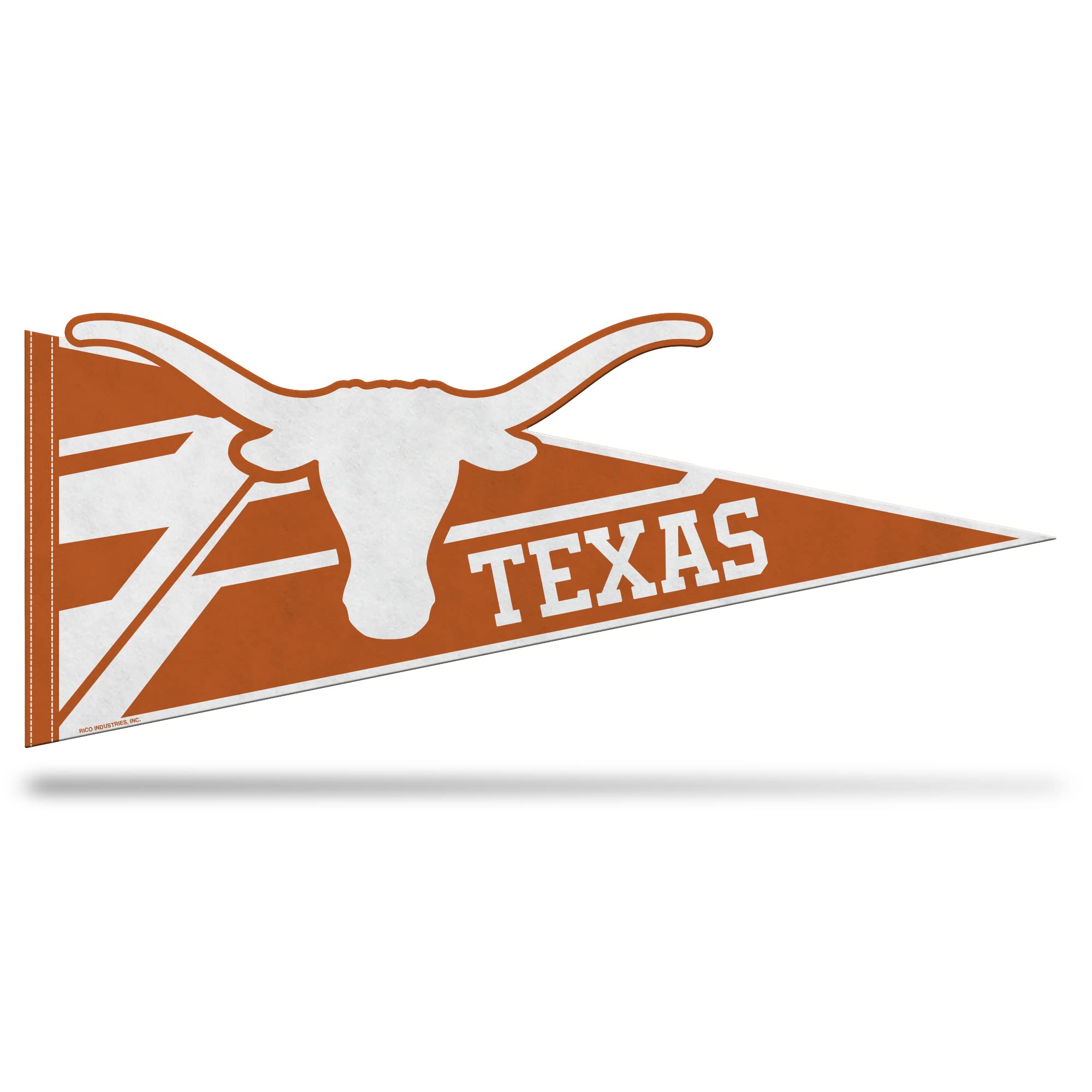 Rico Industries Ncaa Texas Longhorns Soft Felt Pennant - Ez To Hang - Home D  Cor (Game Room, Man Cave, Bed Room)