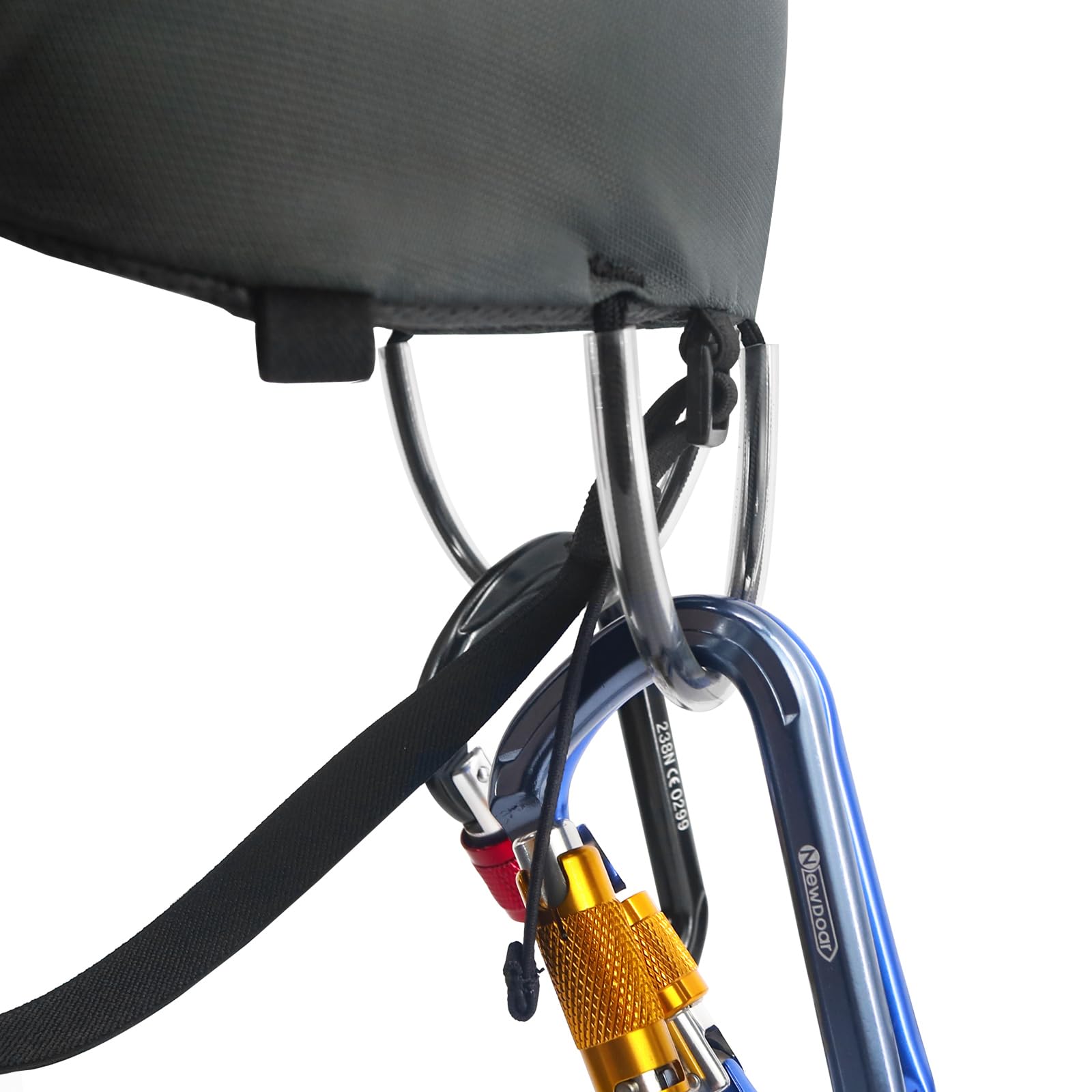 Newdoar Climbing Harness, Mountaineering Rock Climbing Harness, Half Body Harness For Rappelling Fire Rescuing Tree Climbing (Gr