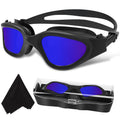Win.Max Polarized Swimming Goggles Swim Goggles Anti Fog Anti Uv No Leakage Clear Vision For Men Women Adults Teenagers (All Bla
