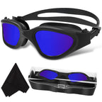 Win.Max Polarized Swimming Goggles Swim Goggles Anti Fog Anti Uv No Leakage Clear Vision For Men Women Adults Teenagers (All Bla