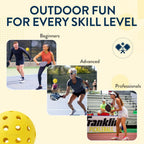 Pickleball Ball Set  Professional Usapa Approved For Sanctioned Tournament Play  40 Holes & Specifically Designed For Outdoor Co