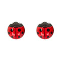 Trick Tops Lady Bug Valve Caps, Red