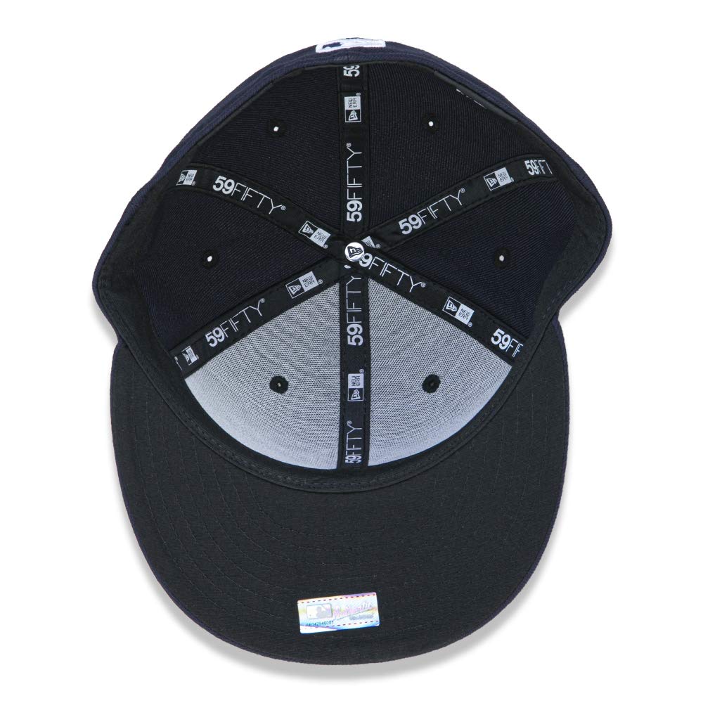 New Era Mens New York Yankees MLB Authentic Collection 59FIFTY Cap, Size 6 3/4