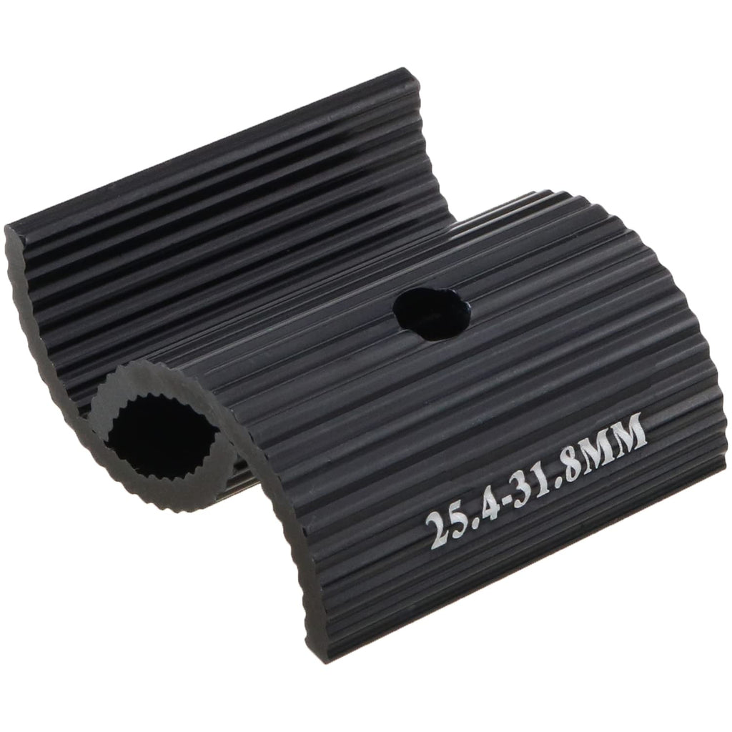 Heyous 1 Pair Black 25.4 To 31.8Mm Cycling Parts Components Bike Handlebar Shim Bicycle Handlebar Stem Shim Handle Bar Adapter R