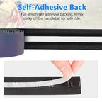 Bumlon Road Bike Handlebar Tape, Bicycle Bar Tape, Pu Leather + Eva, Reflective Cycling Handle Grip Wrap - 2 Rolls
