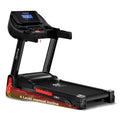 Lifelong Fitpro Motorized Treadmill For Home (4Hp Peak) | 3Level Manual Incline | Rubberies Shock Absorption | Foldable Hydraul