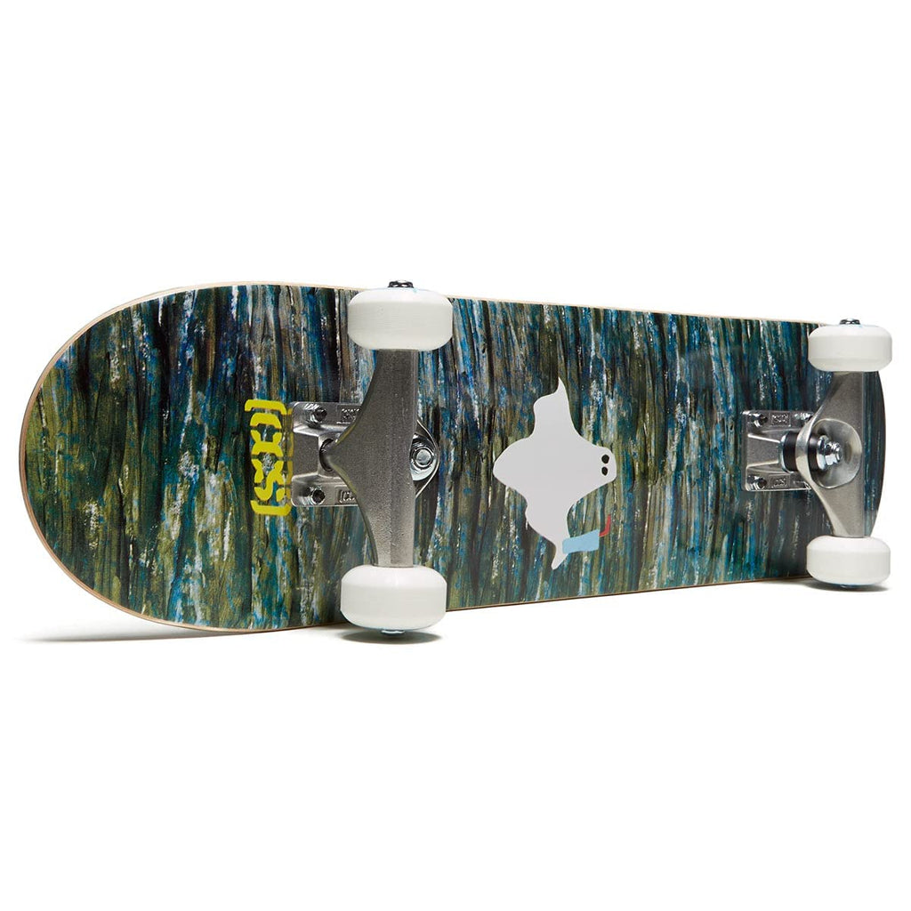 [Ccs] Ghost Skateboard Complete 7.00'' - Maple Wood - Professional Grade - Fully Assembled With Skate Tool And Stickers - Adults