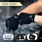 Atercel Workout Gloves For Men And Women, Exercise Gloves For Weight Lifting, Cycling, Gym, Training, Breathable And Snug Fit (B