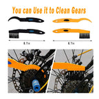 Qeeheng 10Pcs Bike Cleaning Kit, Bicycle Clean Brush Tool Including Chain Cleaner For Cycling,Bike Chain Cleaner Brush Suitable